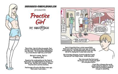 Rough and BDSM sissy porn comics compilation by ShadowJack