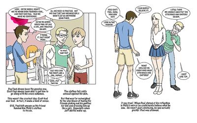 Rough and BDSM sissy porn comics compilation by ShadowJack