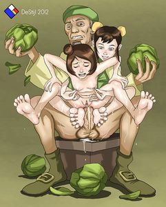 Various drawn illustrations with young girls and hard sex