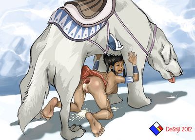 Various drawn illustrations with young girls and hard sex