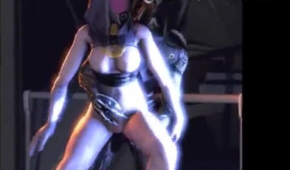 Tali'Zorah from game "Mass Effect" in an exciting XXX compilation of cartoons
