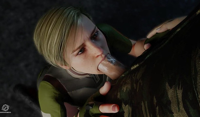 CASSIE CAGE BLOWJOB SFM/SOUND