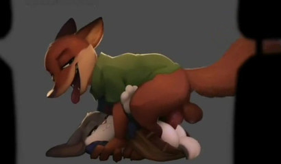 XXX selection of pictures and videos with the heroes of the cartoon Zootopia