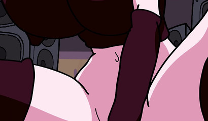 Friday Night Funkin Animation Annie & Garcello Having Rough Fuck on Stage