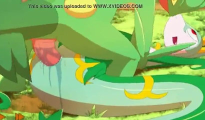 Pokemon Serperior P Porn - Pokemon sex in a cool 3D porn cartoon compilation