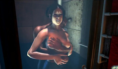 Seductive Shower Kitana - Mortal Kombat [nightwanderer]