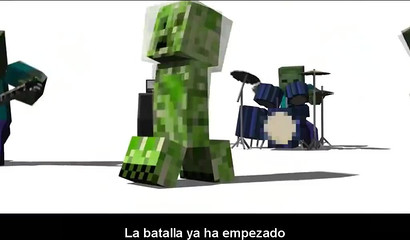 Creeper Se Folla A Un Zombie Y Explota