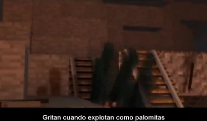 Creeper Se Folla A Un Zombie Y Explota