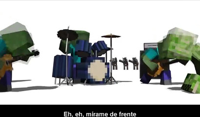 Creeper Se Folla A Un Zombie Y Explota