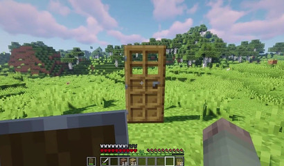 Como Abrir A Porta No Minecraft