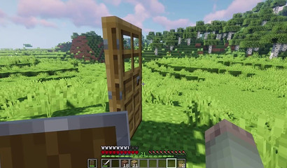 Como Abrir A Porta No Minecraft