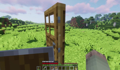 Como Abrir A Porta No Minecraft