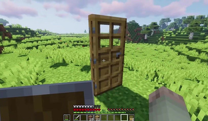 Como Abrir A Porta No Minecraft