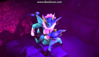 Pokemon, digimons and their trainers have sex in XXX cartoon slicing