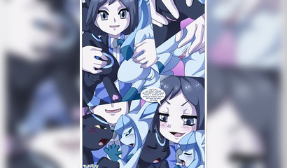 Anal sex with two Pokemon in XXX cartoon comic