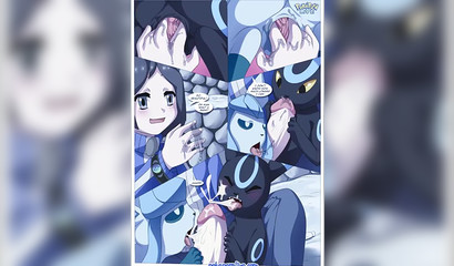 Anal sex with two Pokemon in XXX cartoon comic
