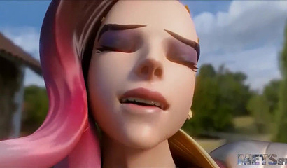 Fuck me standing up! Emotional first-person sex with pink-haired Sombra