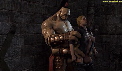 Mostri Cazzo di gioco Ragazze Grande compilazione 3d Animazioni-Rrostek