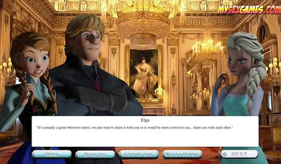 Sisters Anna and Elsa had a threesome with Kristoff