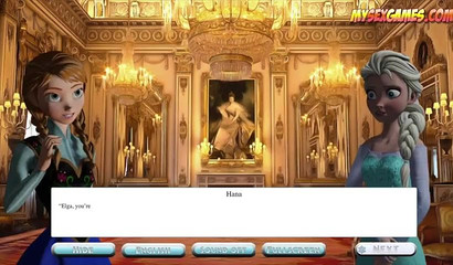 Sisters Anna and Elsa had a threesome with Kristoff