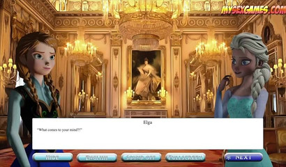 Sisters Anna and Elsa had a threesome with Kristoff