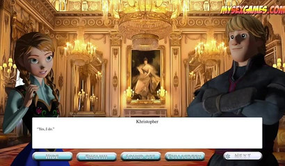 Sisters Anna and Elsa had a threesome with Kristoff