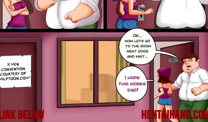 Mistique Porn Xxx Hd Cartoon - Mystique decides to bang some Family Guy-looking nerd