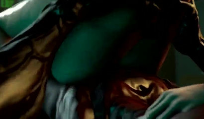 Monster rapes defenseless brunette D.Va in animated porn