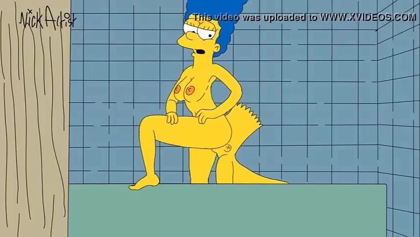 Marge Simpson Incest Porn - Bart and marge simpsons shower taboo porn