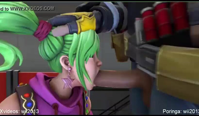 Fortnite Zoey gets face fucked by huge dick