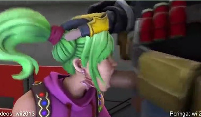 Fortnite Zoey gets face fucked by huge dick