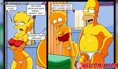Futanari Cartoon Porn Simpsons - Lisa Simpson seducing her father Homer