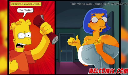 The collection of porn magazines - The Simptoons