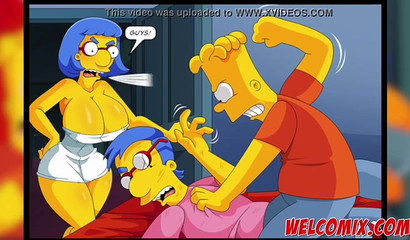 The collection of porn magazines - The Simptoons