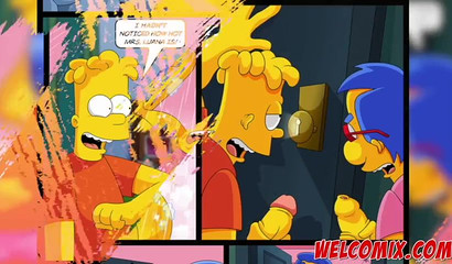 The collection of porn magazines - The Simptoons