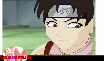 Animated Naruto porn, young ninja having sex