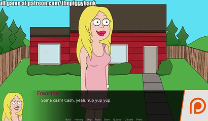 Francine Smith (American Daddy) Drops Towel. Happy Monday V1.0