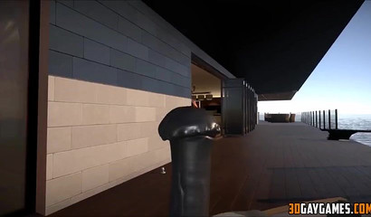 Gay orgy of muscular guys, Overwatch porn