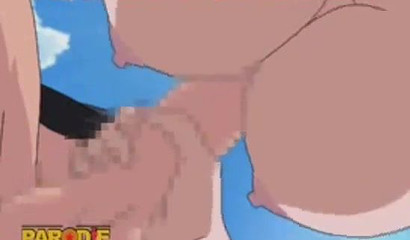 Cartoon blonde Ino Yamanaka has sex outdoors with a Naruto guy