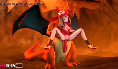 Animação XXX compilação com Pokémon e seus treinadores