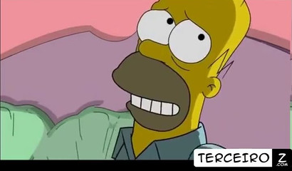 Homer uses his big yellow cock to fuck Marge Simpson