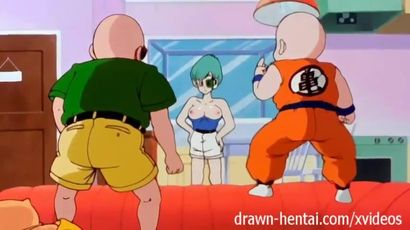 Dragon Ball Sex Toons - Bulma and other girls have sex in hentai porn Dragon Ball Z
