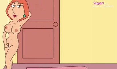 Lois Griffin riding the big cock of Peter Griffin