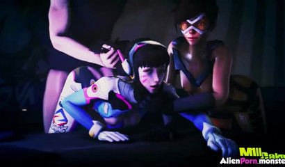 Overwatch porn compilation, real fans will love it!