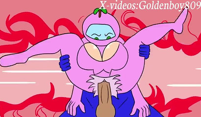 A selection of XXX cartoons with heroes Among Us, Rick and Morty and Kim Possible