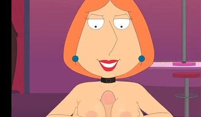 Lois Griffin rides cock in POV cartoon