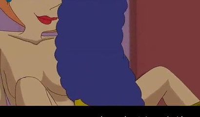 Gorgeous wife from Griffins TV Series sucks on the knees