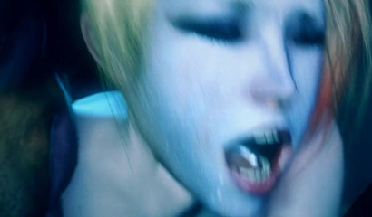 Pulsating dog cock inside Harley Quinn