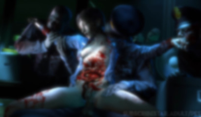 Poor Rebecca gets eaten alive by zombies