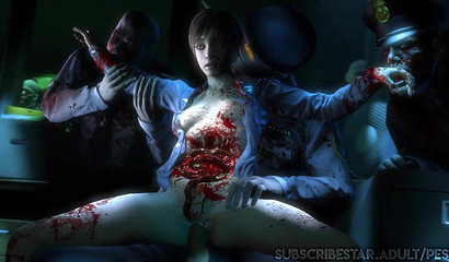 Poor Rebecca gets eaten alive by zombies